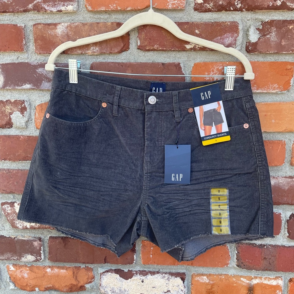 NWT GAP Corduroy Cutoff Shorts